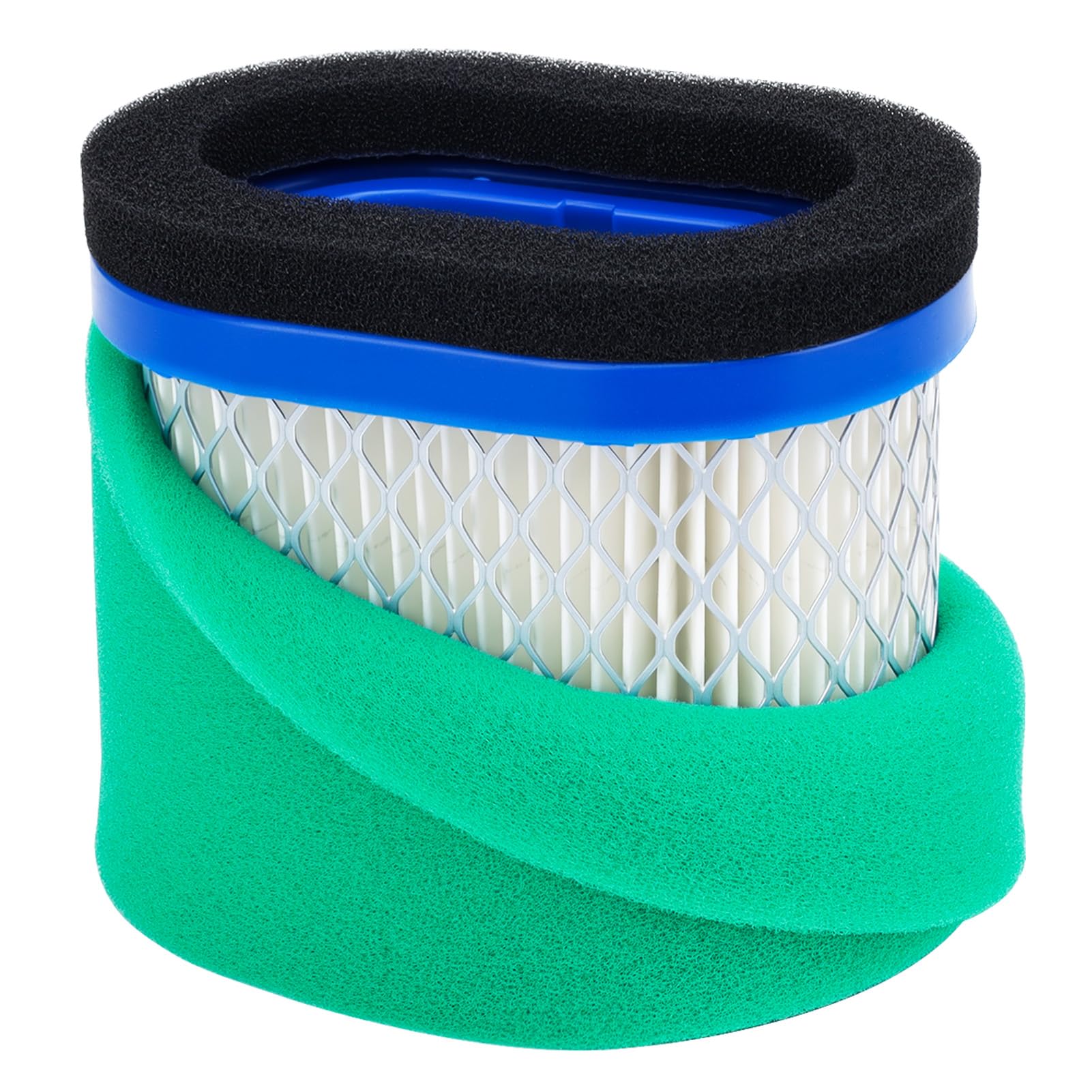 LOCOPOW Filtr powietrza i filtr wstępny dla B&S 690610 498596 697029 5059H 4207 30-033 dla John Deere 273356S M147431