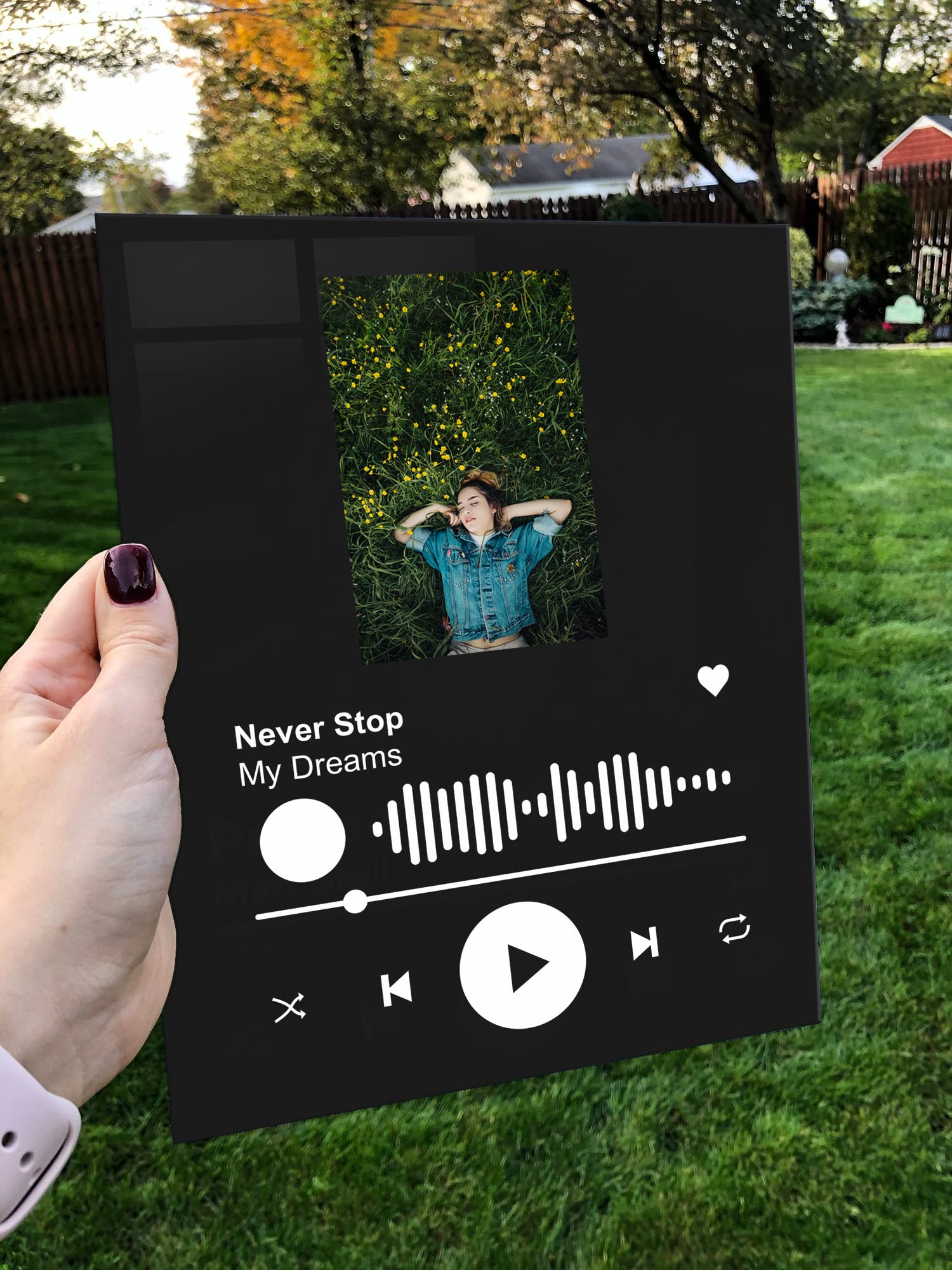 Amazon.com: crypto Personalized Acrylic Song | Acrylic Album Cover | Black  and White | Wide 8x 10 Height: Posters & Prints