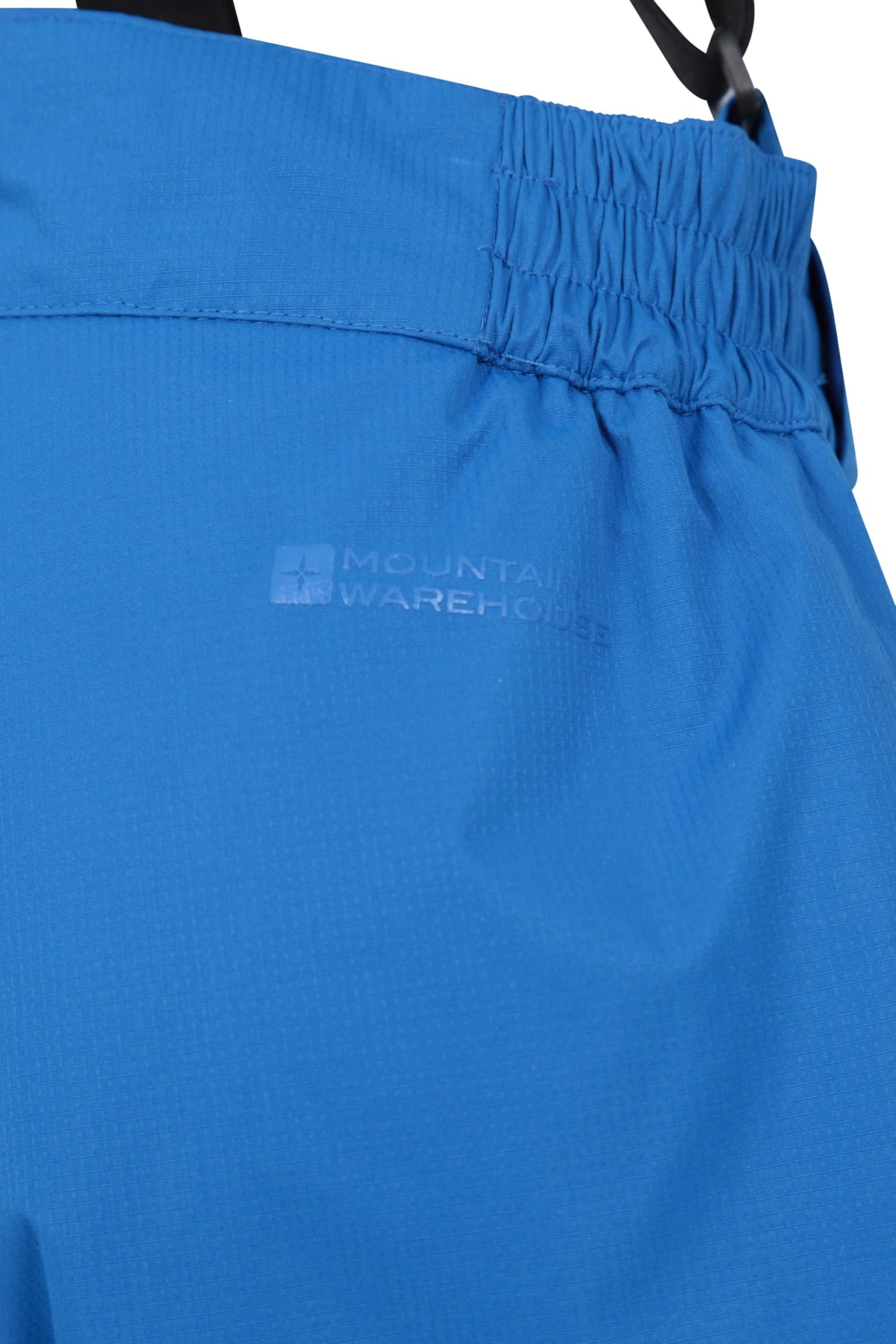 Mountain Warehouse Pantalon de Ski Raptor Enfants Résistant à la Neige Bretelles Amovibles Genoux renforcés