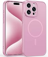 Vista 348 de FNTCASE para iPhone 15 Funda Transparente: Fundas para iPhone 14/13 Compatibles con Magsafe, Funda Anti-Amarilleo, Grado Militar de Protección