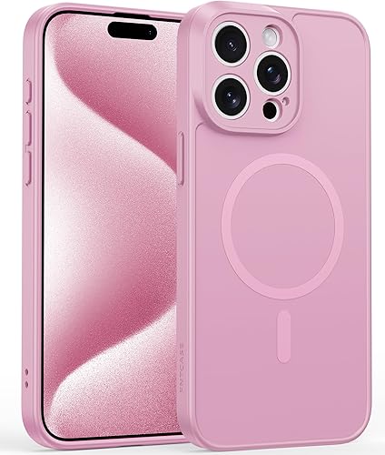 Miniatura 348 de FNTCASE para iPhone 15 Funda Transparente: Fundas para iPhone 14/13 Compatibles con Magsafe, Funda Anti-Amarilleo, Grado Militar de Protección