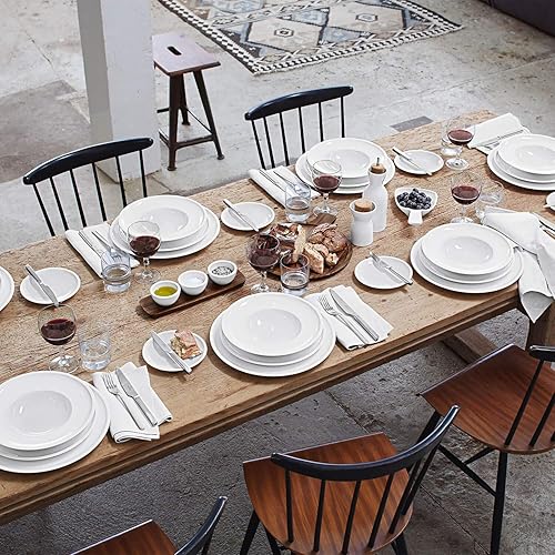 Miniatura 4 de Villeroy & Boch Artesano Original - Plato para pan y mantequilla, 6.25 pulgadas, color blanco (paquete de 2)