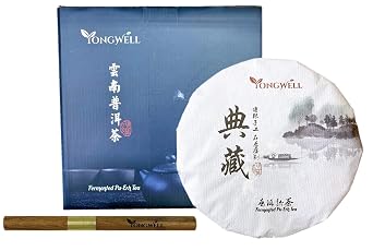 2013 Premium Yunnan Fermented Pu Erh Compressed Tea Cake - 357g 12.3oz Free Tea Knife, Beautiful Gift Packaging
