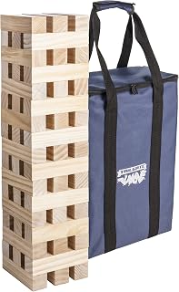 Triumph Giant Tumble Tower - Includes 51 Solid Wood Tumble Blocks