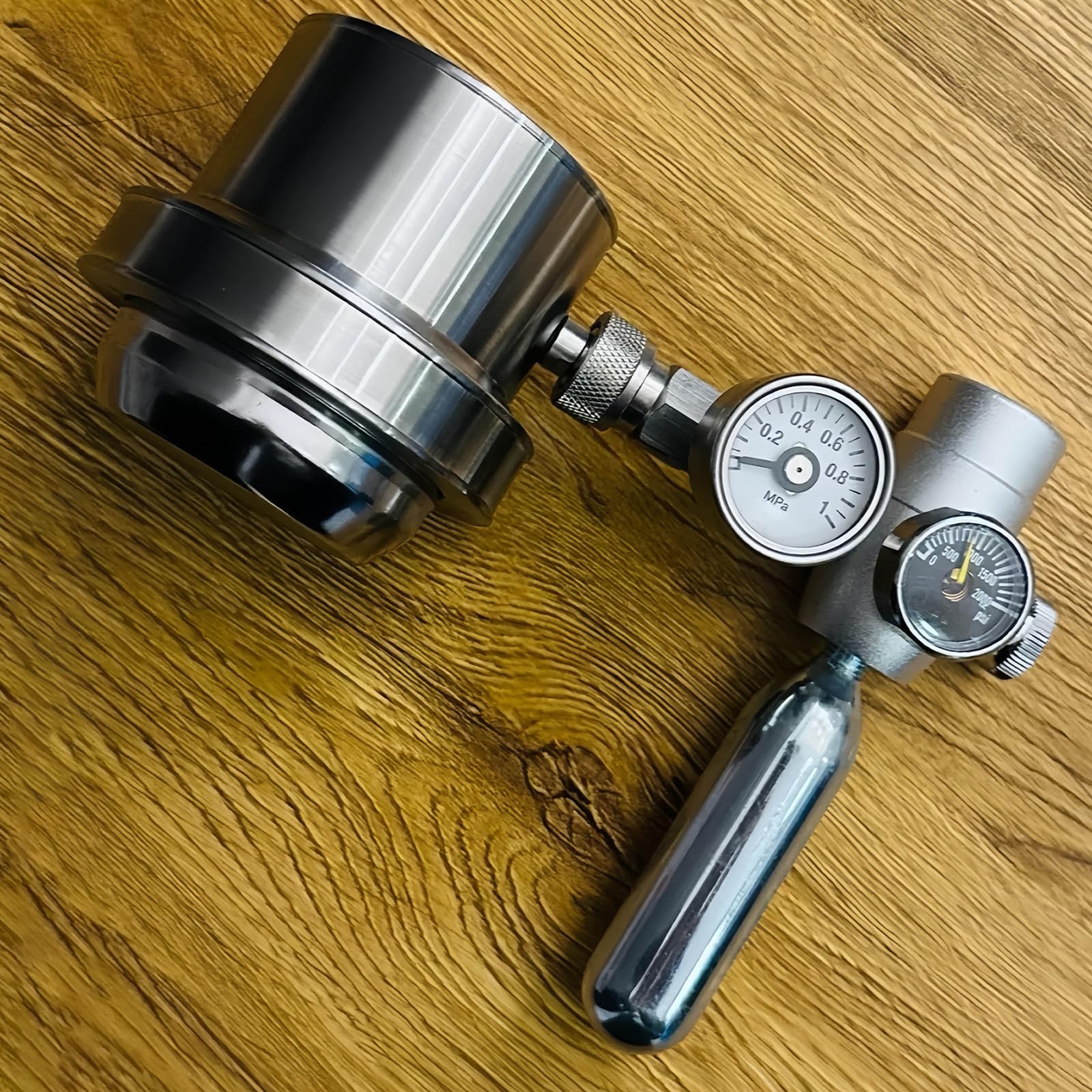 Ekspres do kawy espresso – 58 mm ekspres do kawy ze stali nierdzewnej z 9 barami szybkiego ekstrakcji, manometrem i zaworem nadmiarowym do domu, na kemping, w podróży