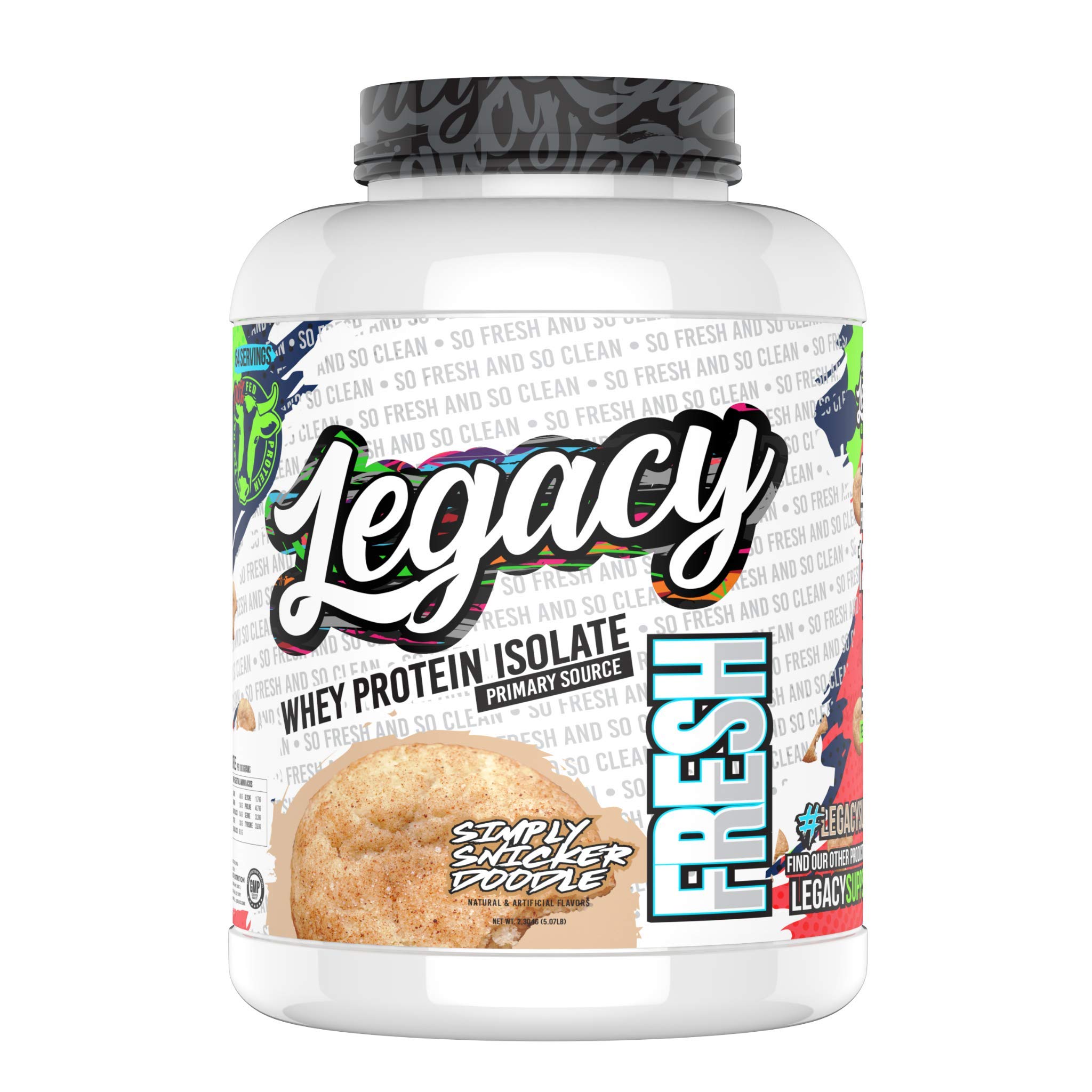 Amazon.com: Legacy Supplements Fresh Simply Snickerdoodle 5lb