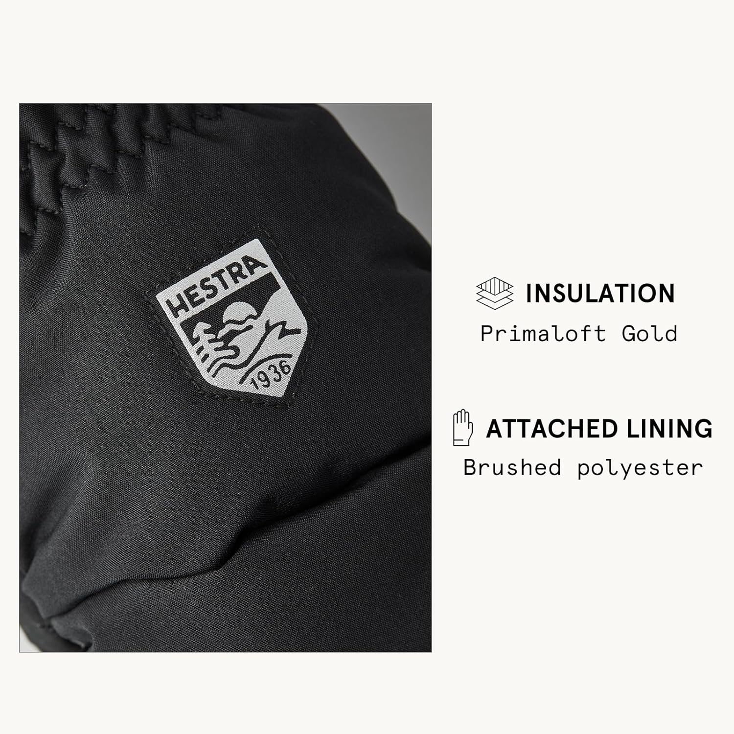 Hestra Junior Foss Mitt (Youth 4-13yrs) | Waterproof, Insulated Kids Mittens for Winter, Snowboarding & Playing in The Snow