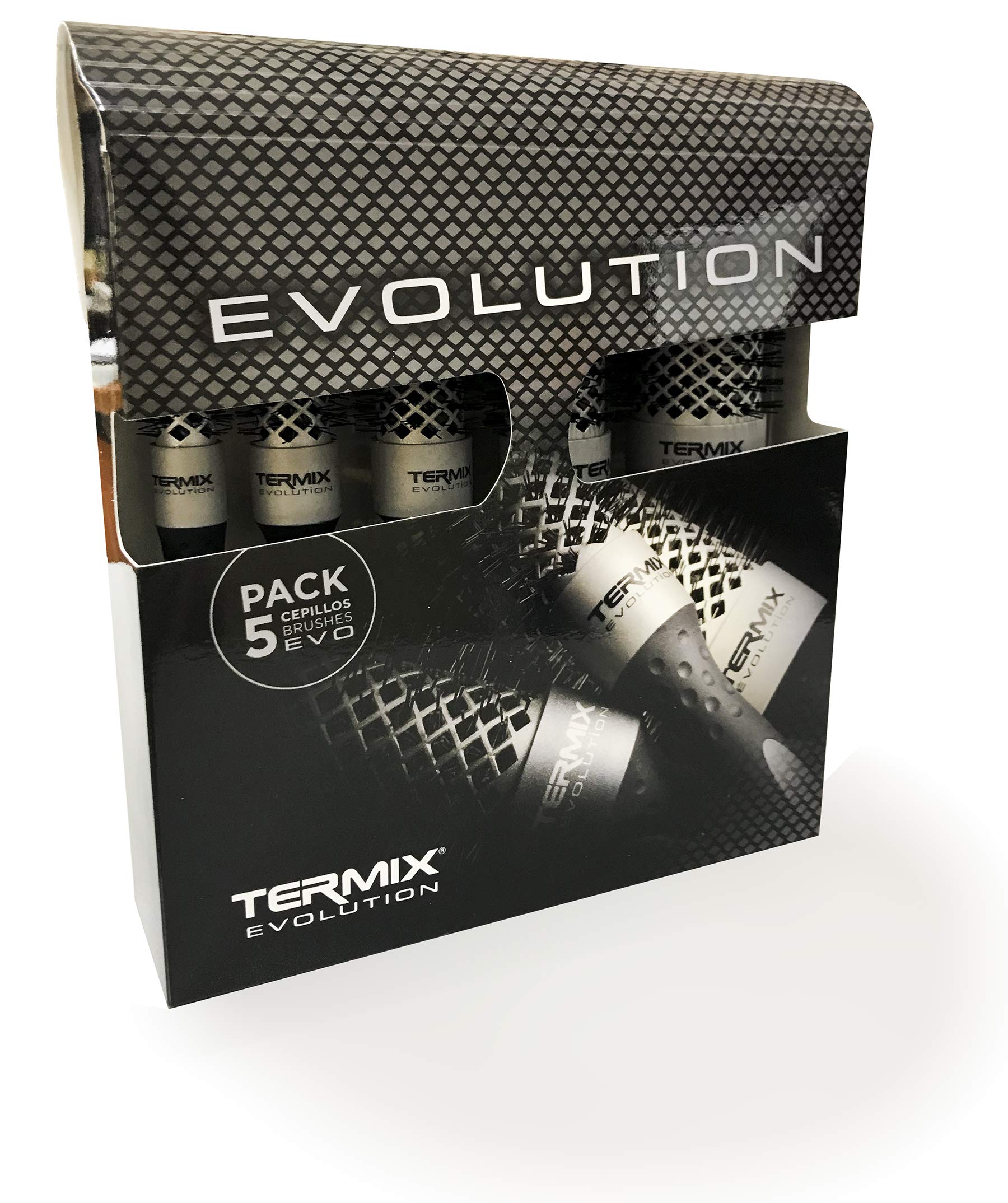 Termix Evolution Soft - Set di 5 spazzole termiche MLT-EVO5S Base