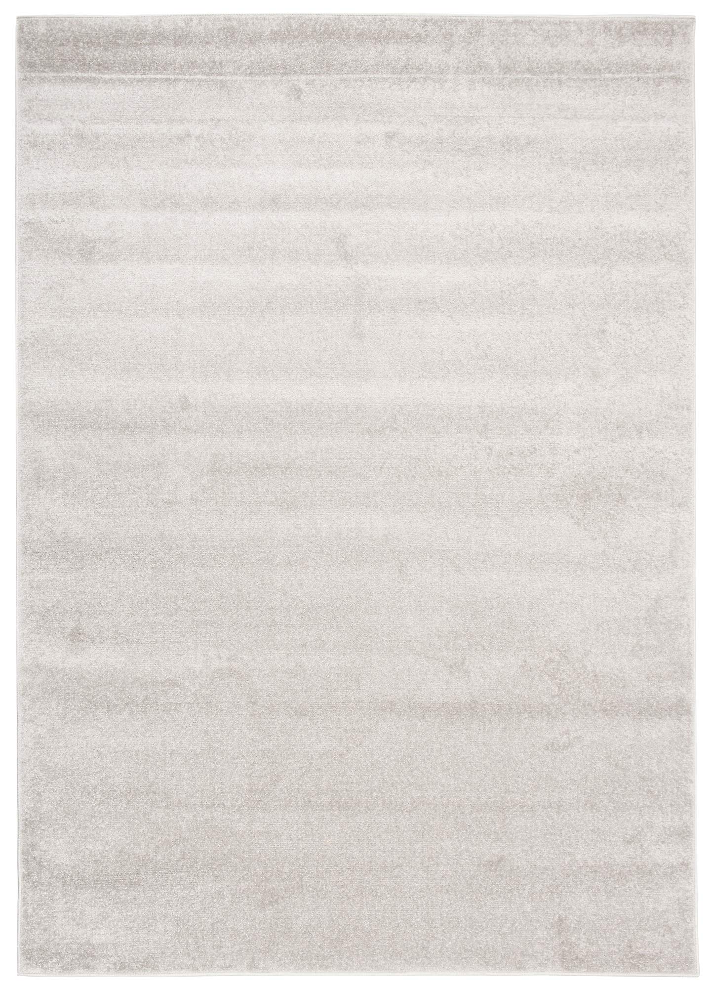 Tapiso Florida dywan z krótkim włosiem, do sypialni, salonu, pokoju dziecięcego, pokoju młodzieżowego, szary, jednokolorowy, nowoczesny design, ÖKOTEX 140 x 190 cm