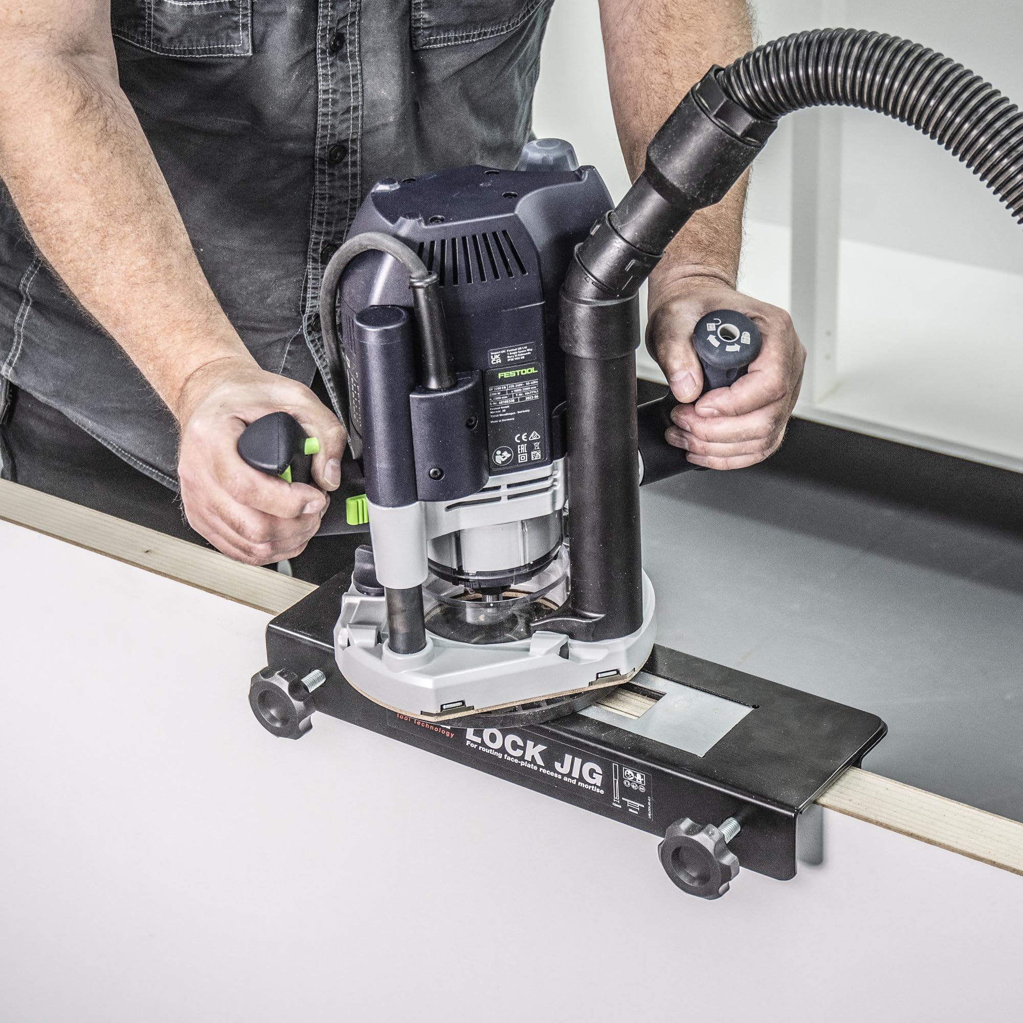 Trend Base Universelle Élargie pour Défonceuse à Plongée, 180mm, Compatibilité Améliorée pour Défonceuses à Plongée de 12mm, UNIBASE/180