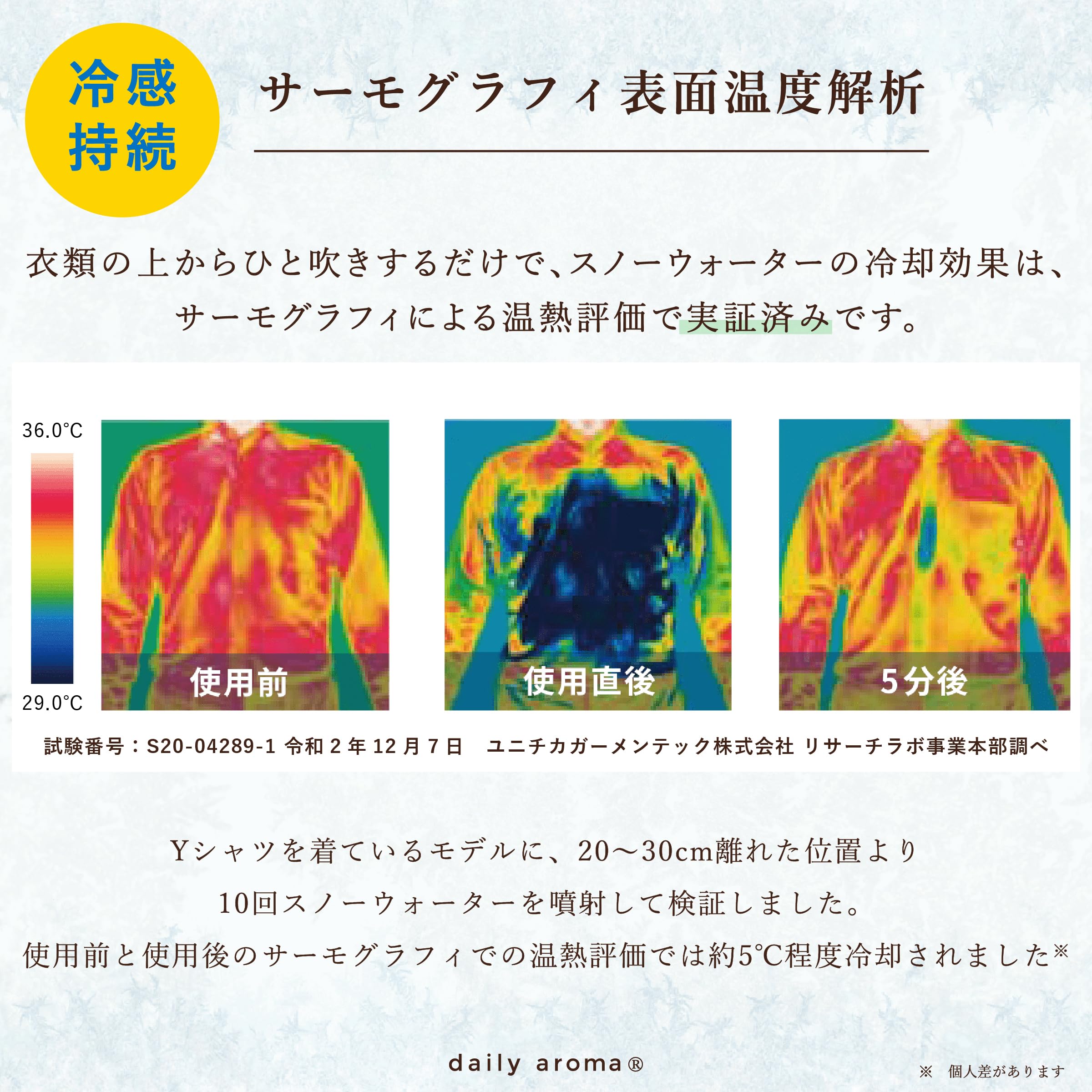 Amazon | 【 本体 + 付替え用 セット 】 デイリーアロマ スノー