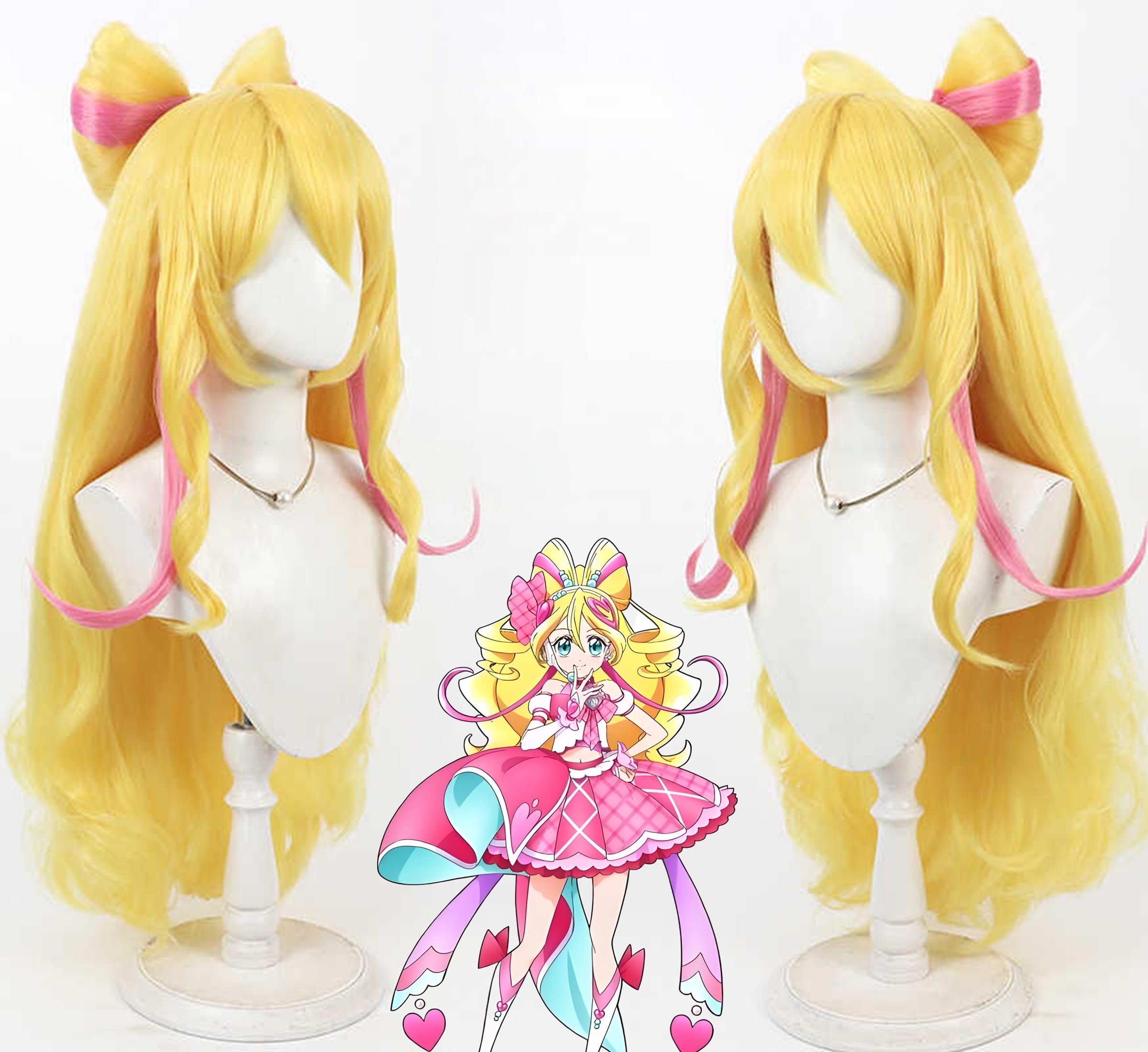キミとアイドルプリキュア キュアウインク コスプレウィッグ キミとアイドルプリキュア コスプレ ウィッグ キュアウインク