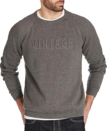 embossed sweater