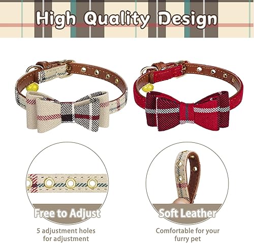 Miniatura 5 de PUPTECK Arnés de malla suave para perro con 2 collares – Chaleco acolchado cómodo para mascotas, arnés sin tirones, collar de perro pequeño a