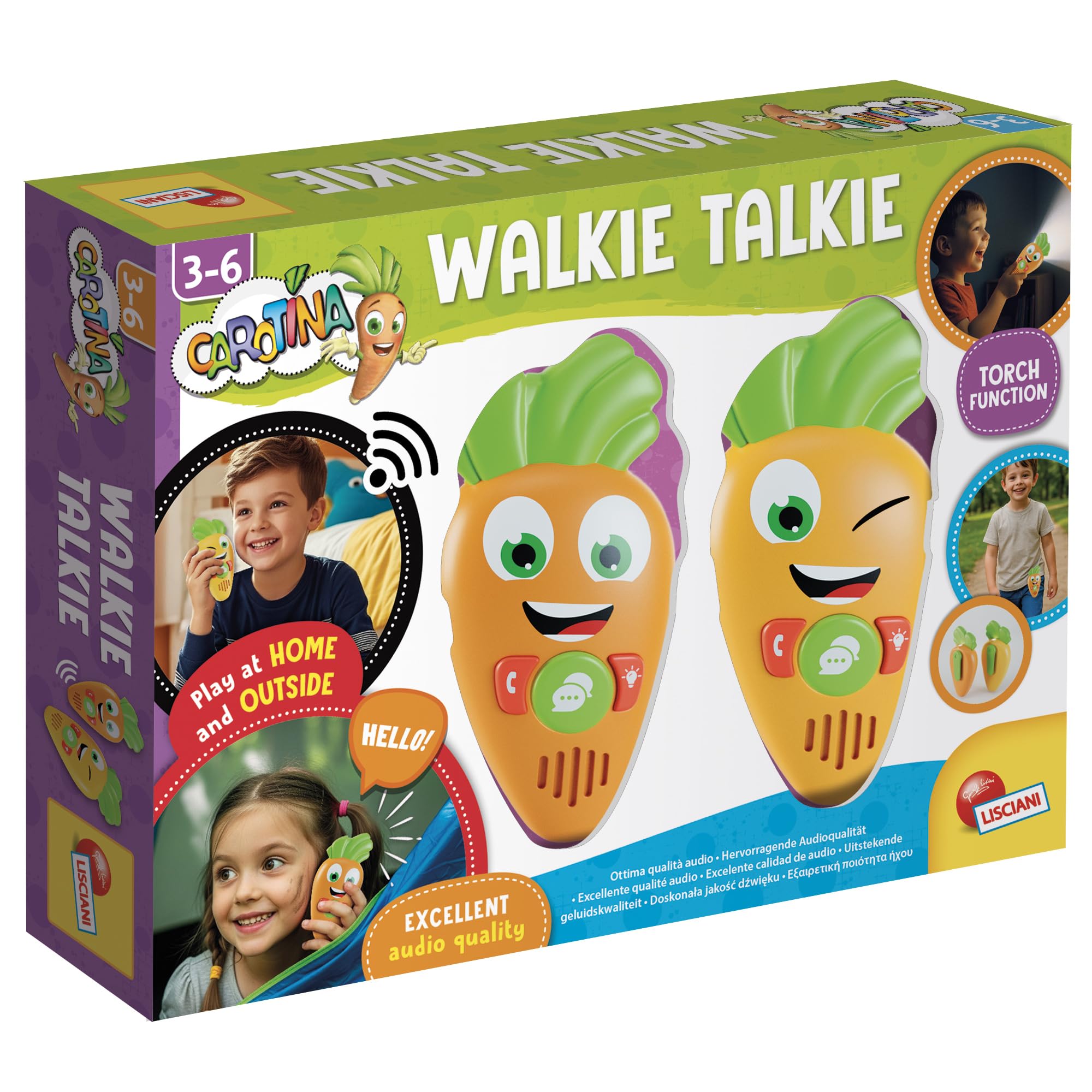 Lisciani Giochi - Carotina Walkie talkie, 117765