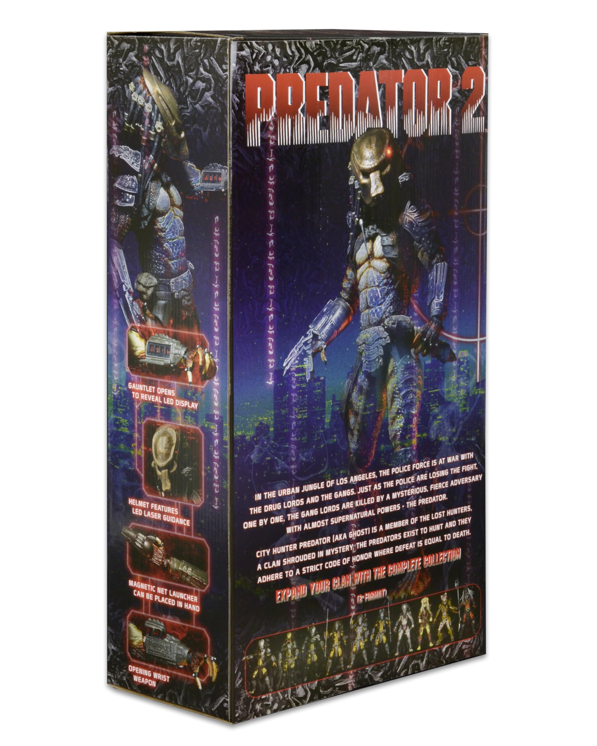 Amazon | Neca - Figurine Predators - Predators 1/4 City Hunter