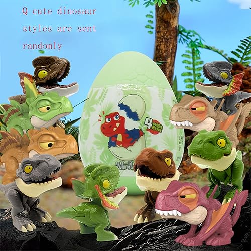Miniatura 3 de Huevos de Pascua con juguetes de dinosaurio Crack Open The Science Fun perfectos para edades de 3 a 10 años, juguete novedoso, huevos de Pascua de