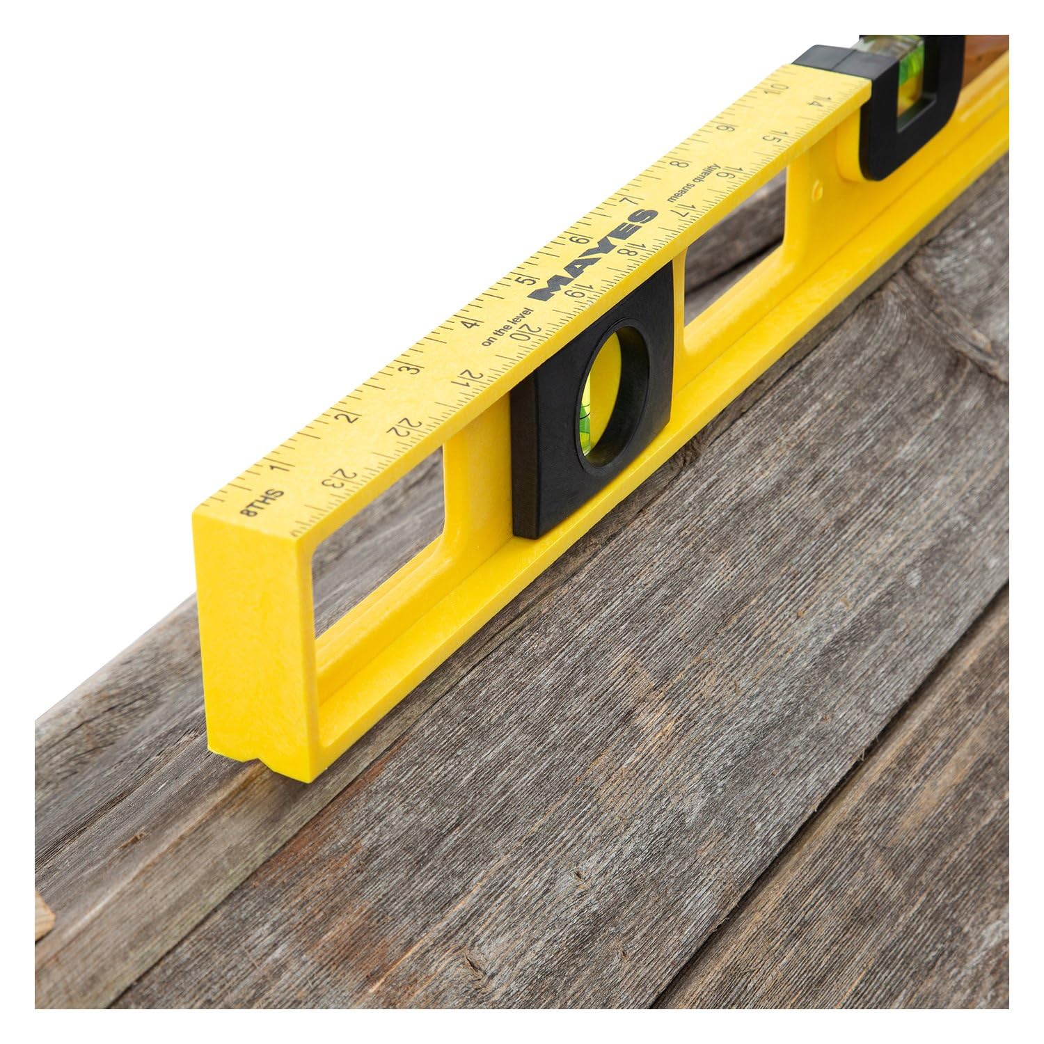 Mayes 24" Magnetic Level - Top View & V-Groove -9