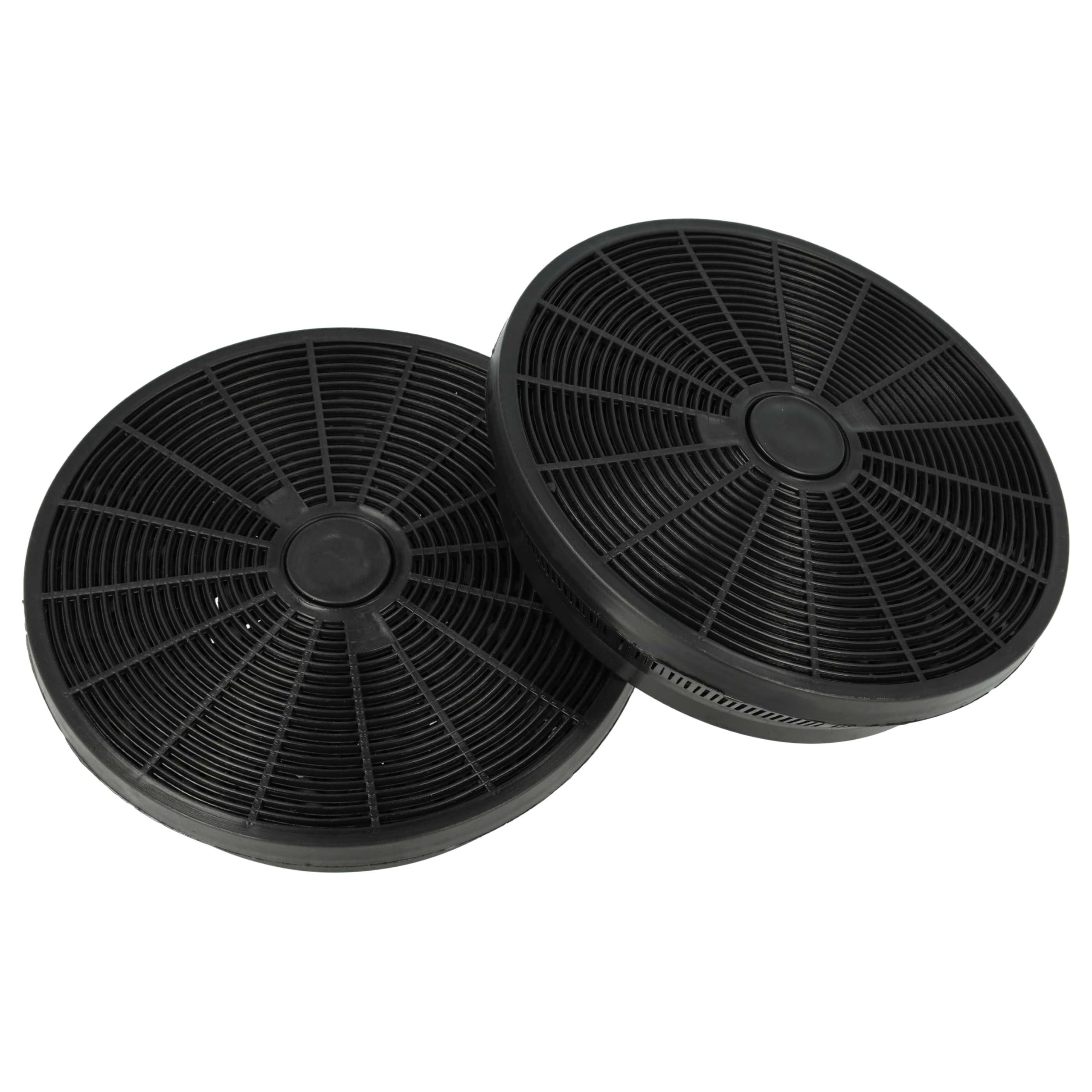 vhbw 2x Activated Carbon Filter compatible with Indesit H361 FBK, AQ649840000, H391FIX, H391 FIX, H391 IX, H361 FIX, H361 IX Extractor Hood