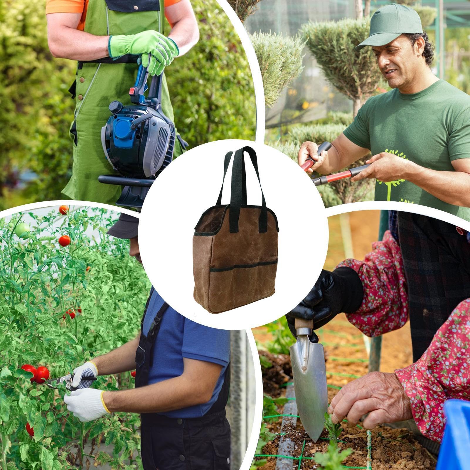 Bolsa de Herramientas de Bolsa Tote de Encerada de 450 gramos para