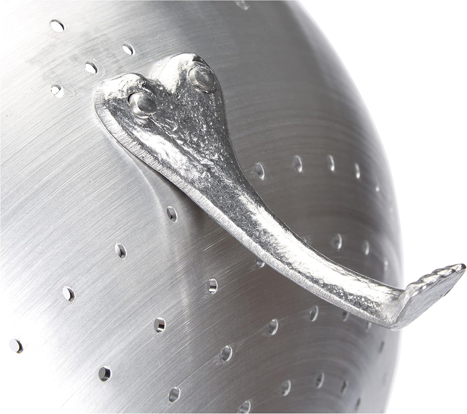 Pentole Agnelli Aluminium Inbox Tripodal Colander with 2 Handles, Diameter 28 Cm.