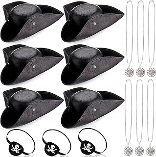 Chicingyou Halloween Pirate Hat Costume Accessories
