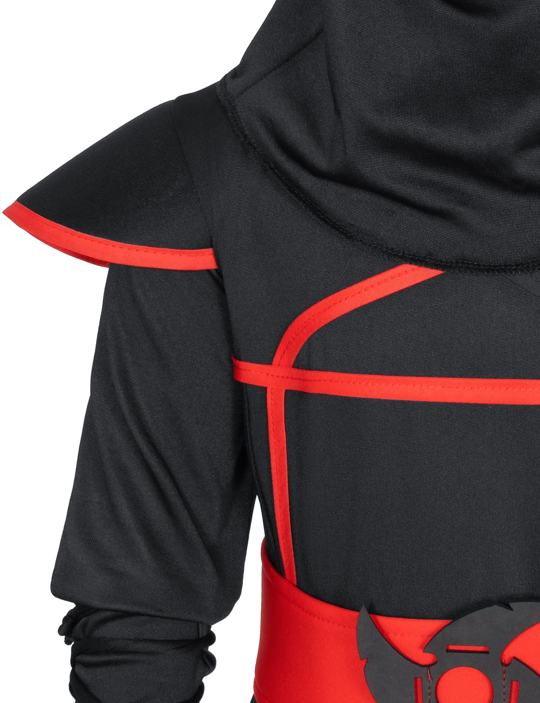 Ninjia - Disfraz para niños y niñas, disfraz de Ninja para niños con accesorios Ninja de lujo para Halloween Cospaly Dress Up