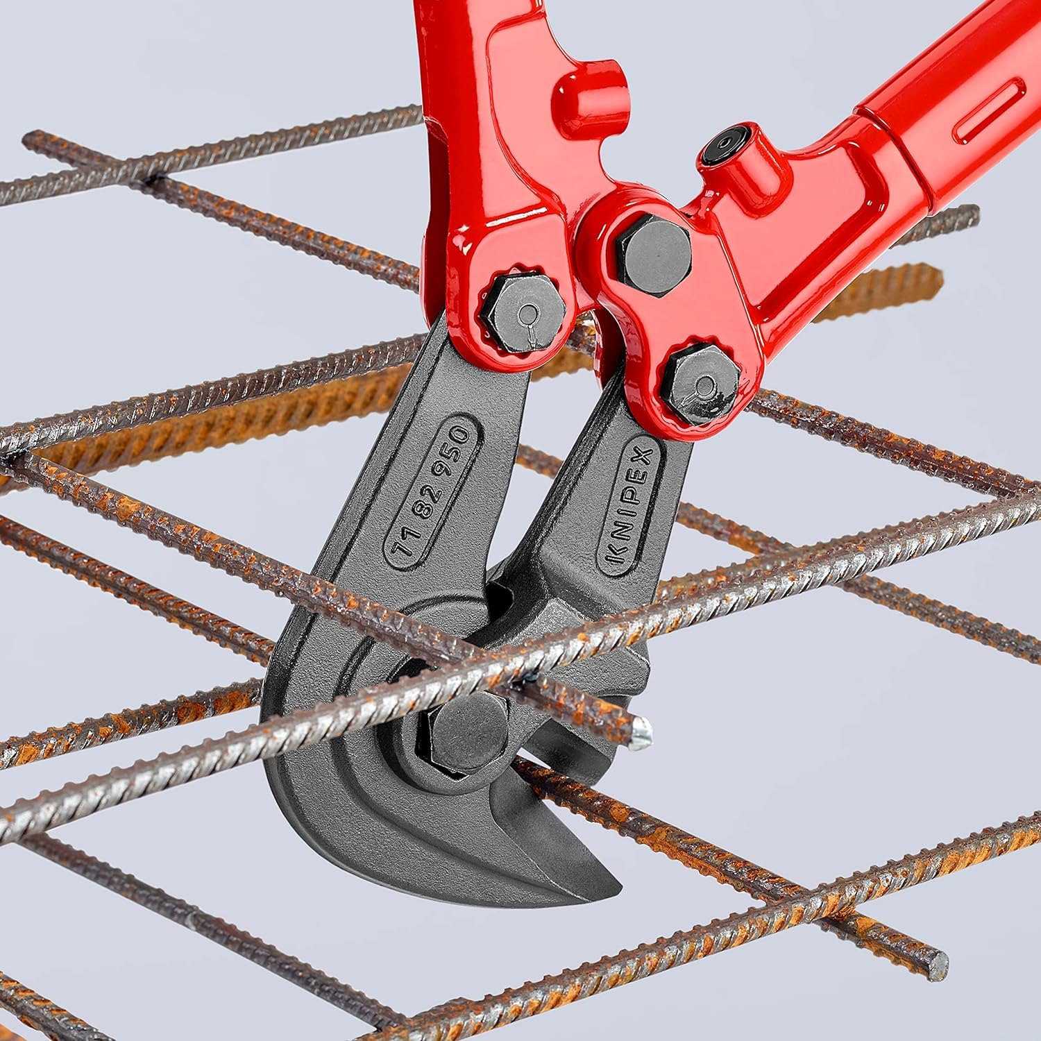 KNIPEX Tagliabulloni per taglio di reti elettrosaldate per cemento con impugnature multicomponente 950 mm, 71 82 950