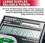 Sharp EL344RB 10-Digit Calculator with Punctuation