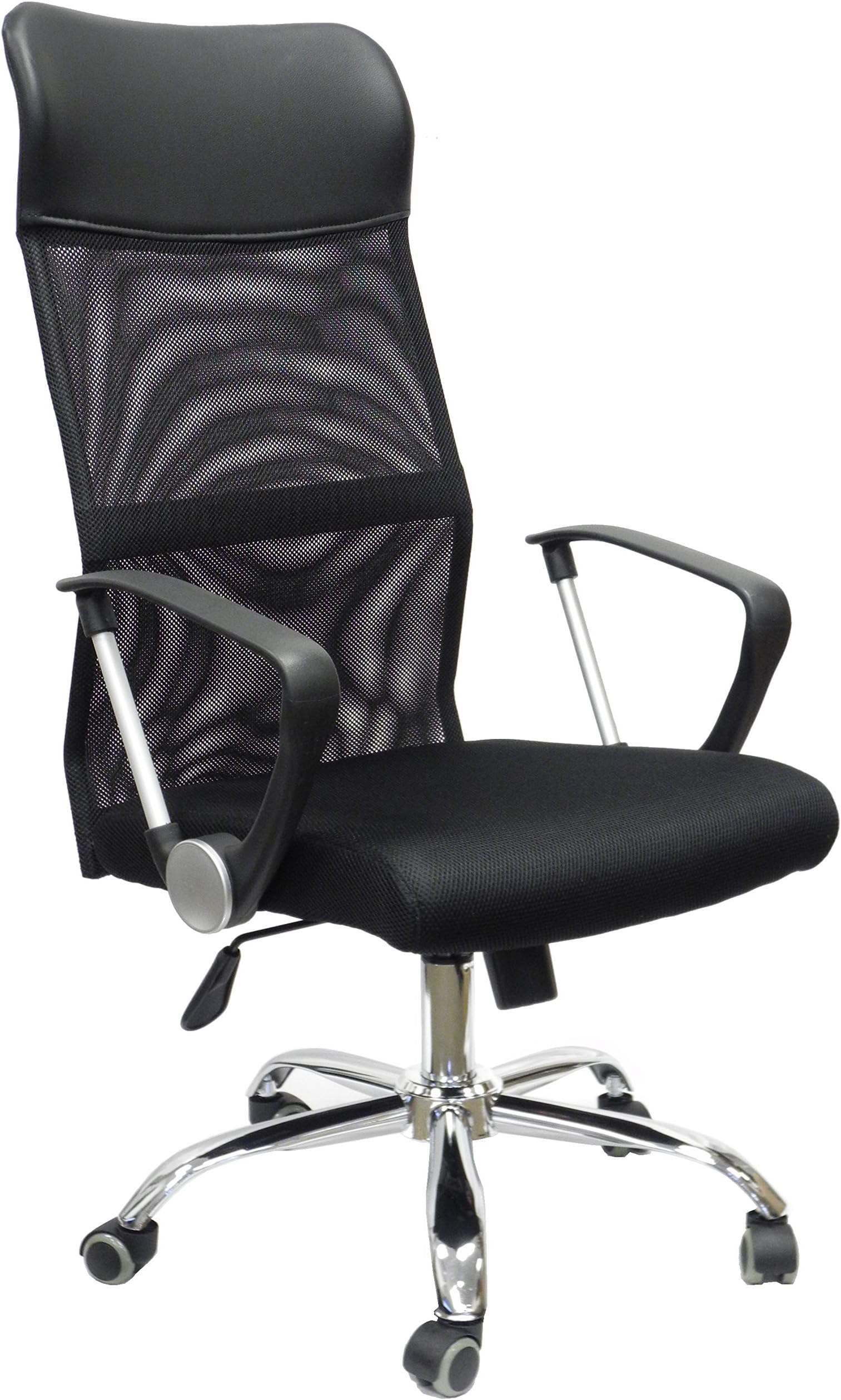 Ergonomic Mesh High Back Executive Computer Desk Task Office Chair, Black