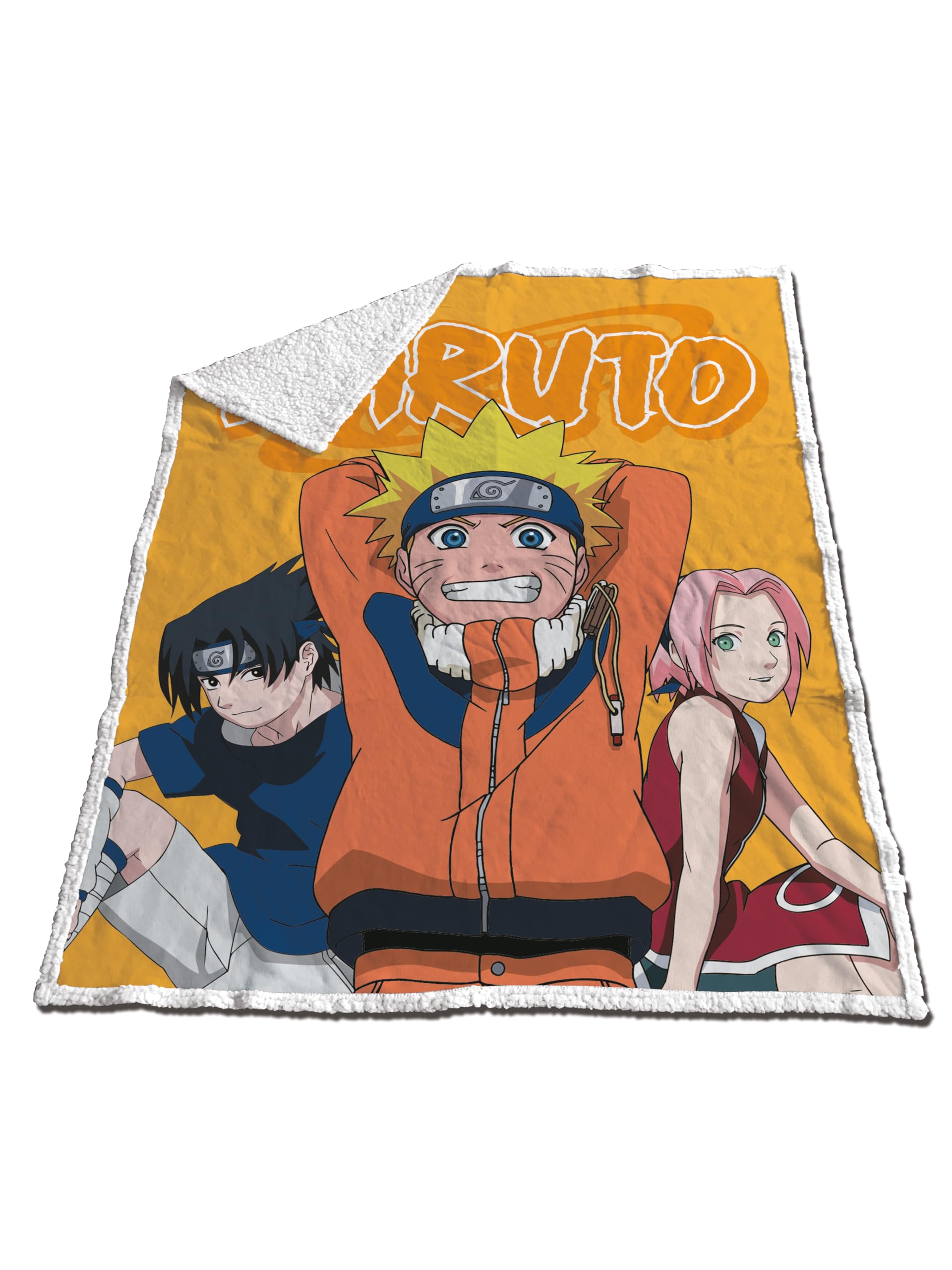 Aymax Naruto Classic Sherpa Blanket 120x150cm