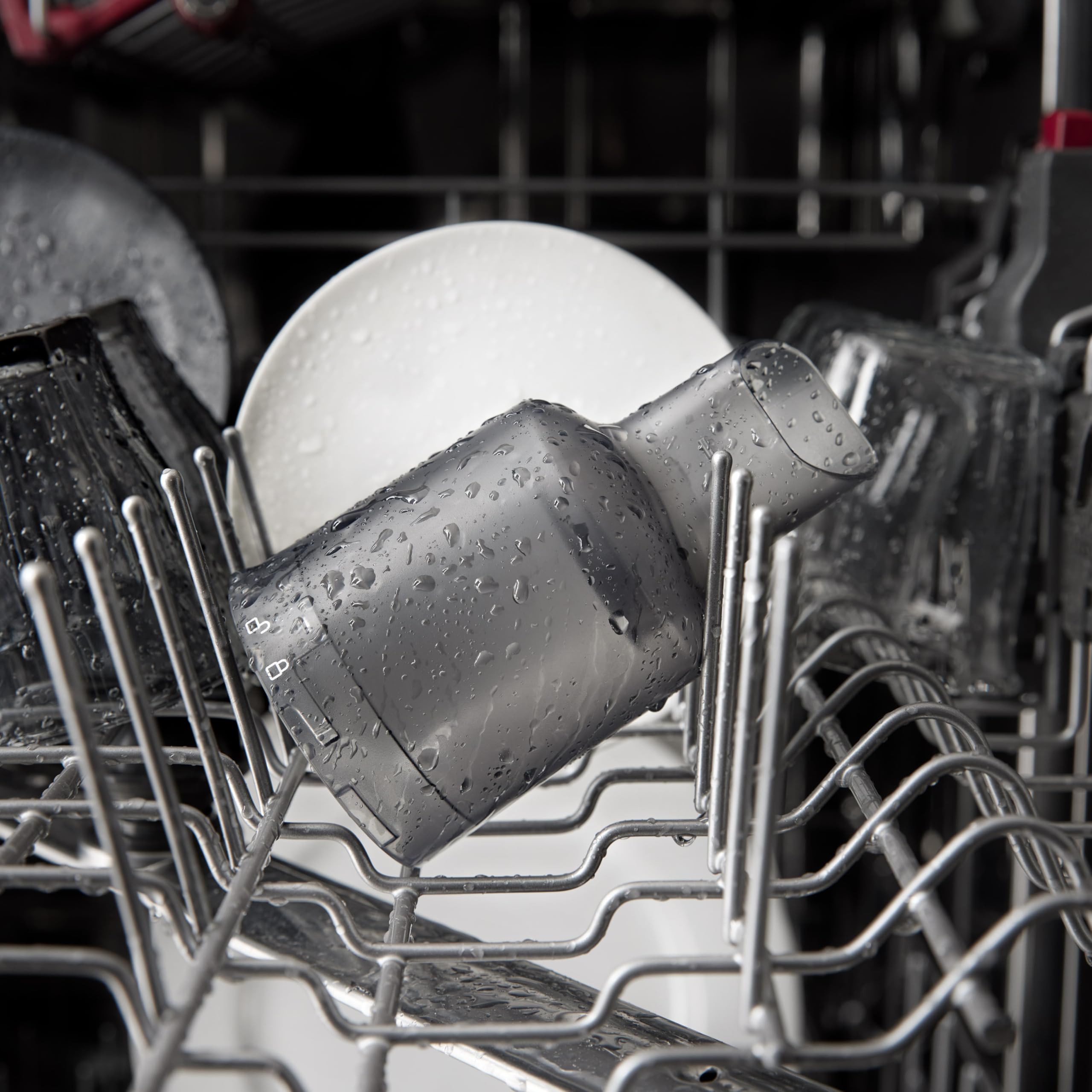 KitchenAid Handstaubsauger kabellos - Go Cordless - Saugdüse und 2-in-1 Zubehör - Leicht - 20 Minuten Nutzungsdauer pro Ladung - Ohne Akku - Schwarz