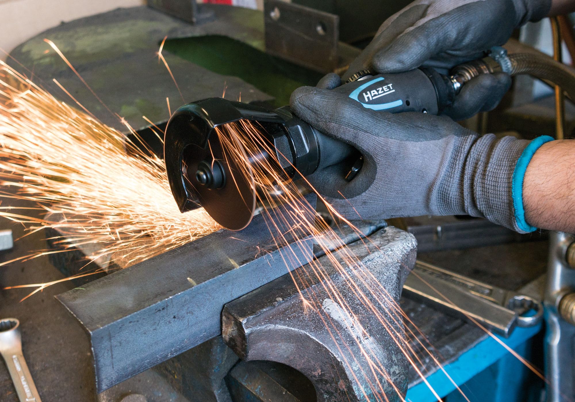 Amazon | HAZET 9033から10 207ミリメートルアングルグラインダー