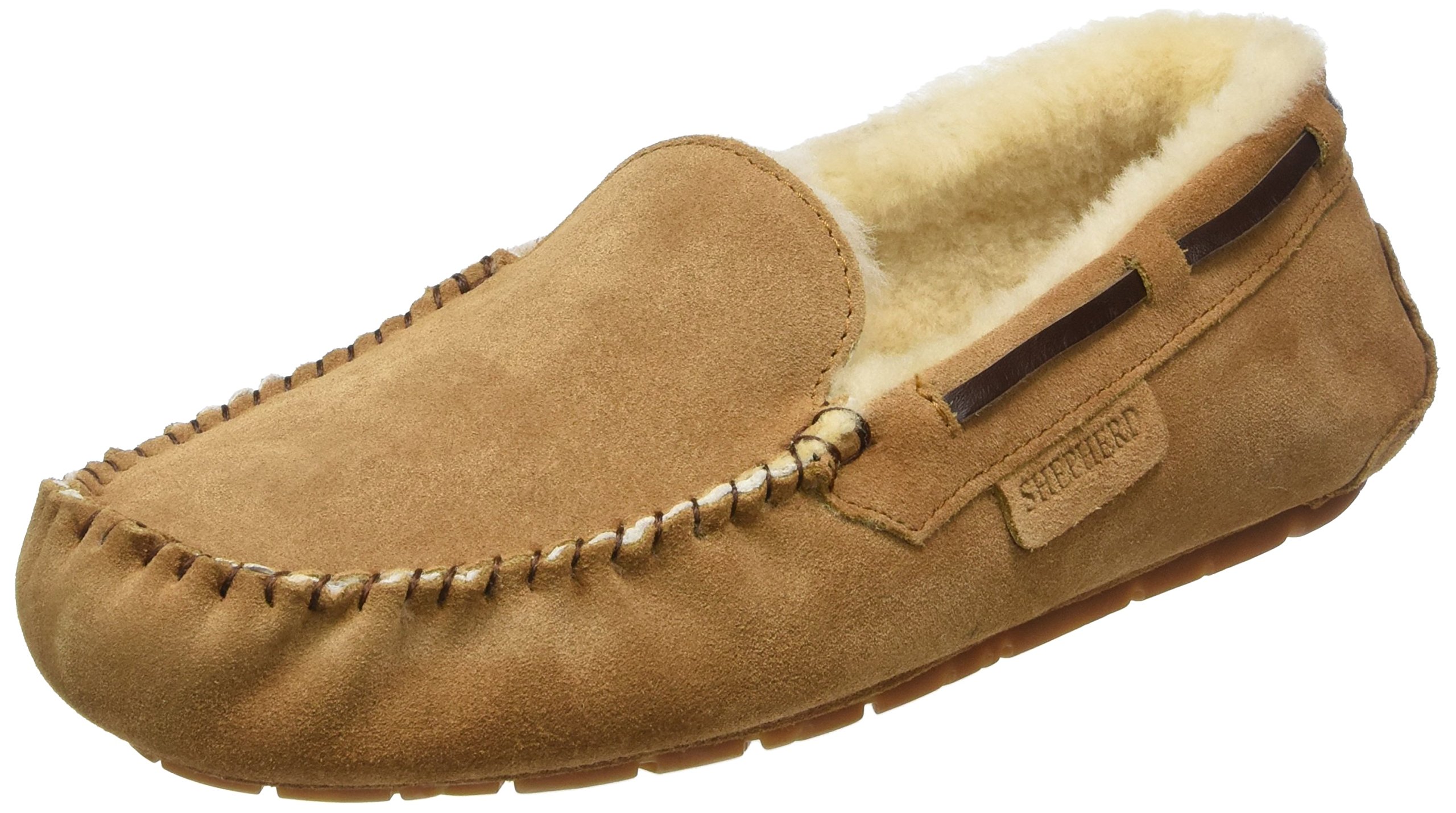 ShepherdMen's STEFFO Slipper, Brown Chestnut 46, 10 UK