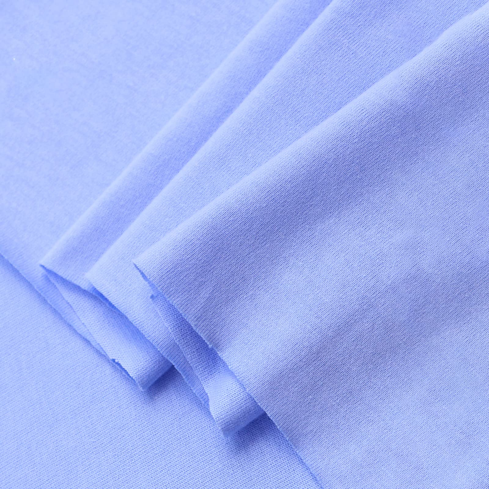 Tela de Jersey 185 cm de Ancho DIY Tela de Algodón de Algodón para Patchwork Acolchado Almohadas Cojín Cubrir Tela Telas a Coser 1m Uni por Metros(Size:1.85 * 3m,Color:Lago Azul)