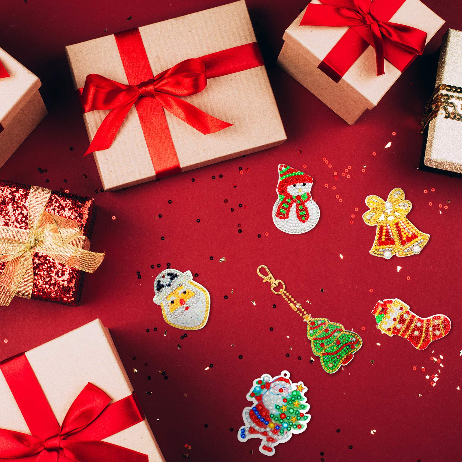 16 boules de Noël de 6 cm, pour sapin de Noël, décorations de Noël