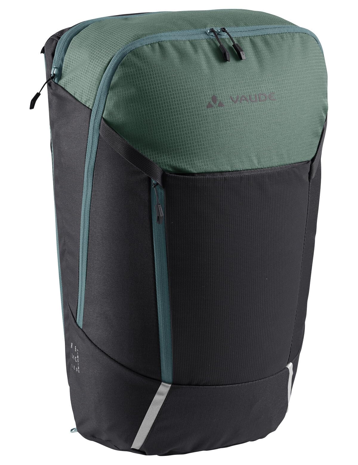 VAUDE Cycle 20 II, 2in1 Gepäckträgertasche und Rucksack, Black/Dusty Forest Sport & Freizeit