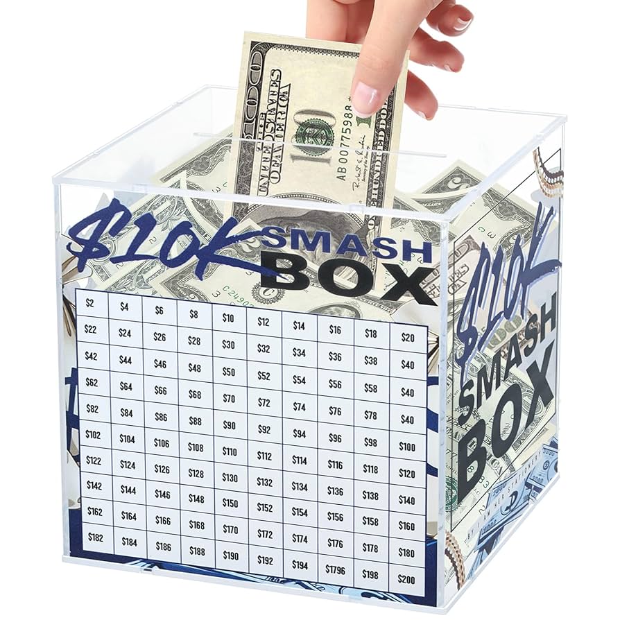 100 Saving challenge デザイン⑫ Box ver. 100 Saving