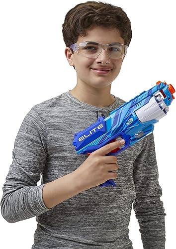 Miniatura 6 de NERF Elite Disruptor Blaster Reflex Blue - Tambor giratorio de 6 dardos 6 dardos oficiales Elite Slam Fire exclusivo de Tienda