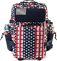 Vista 9 de QT&QY - Mochila táctica militar de 25L/45L para hombres Molle Daypack, mochila de 3 días, mochila de emergencia, mochila de senderismo