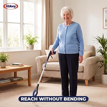 Abbey Heavy Duty Litter Picker, Grabber Stick for Disabled & Elderly