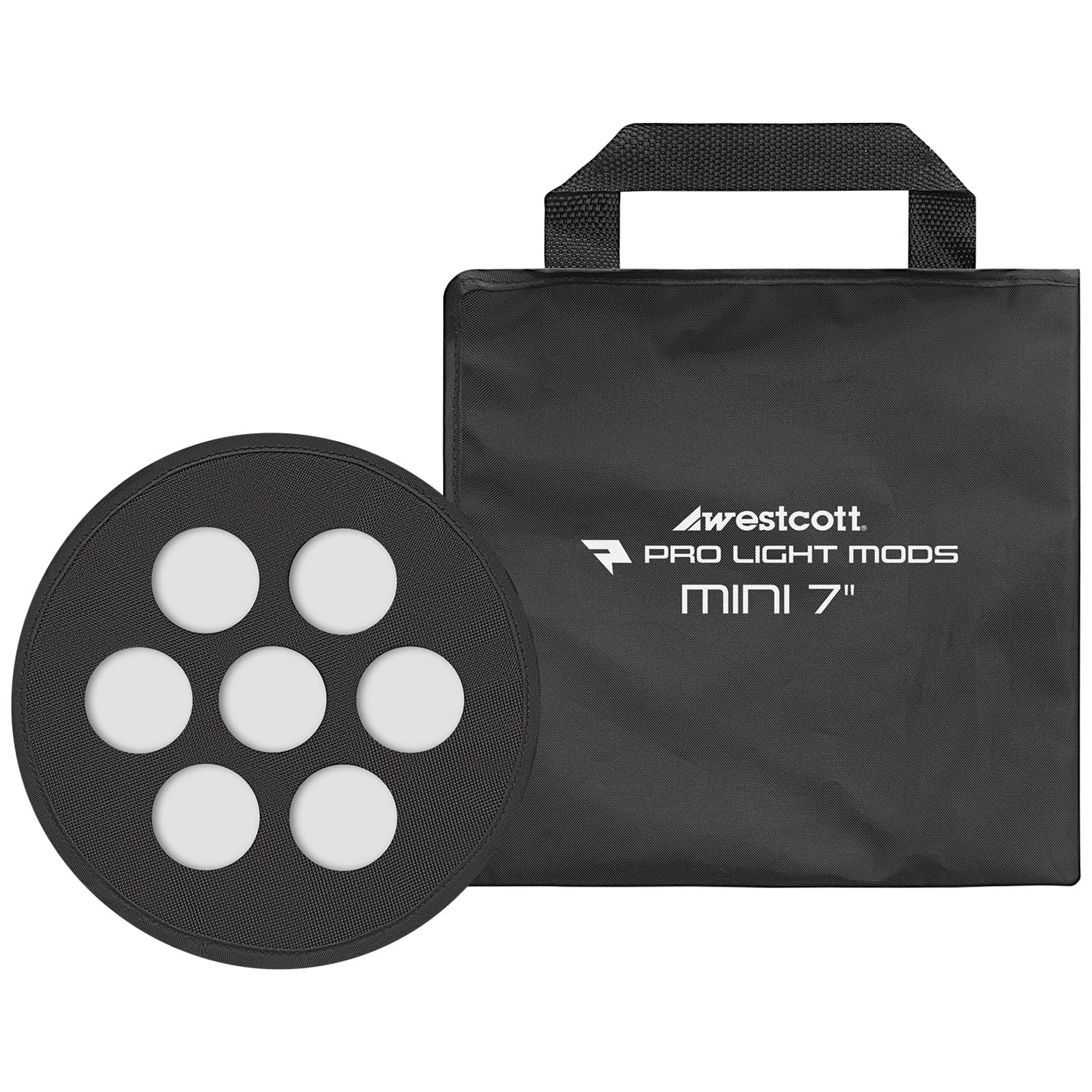 Westcott Pro Light Mods Mini - Compact Metal Reflector Attachment Simulating Small Stage or Stadium Lighting for Westcott and 3rd Party Metal Reflectors - Mini 7