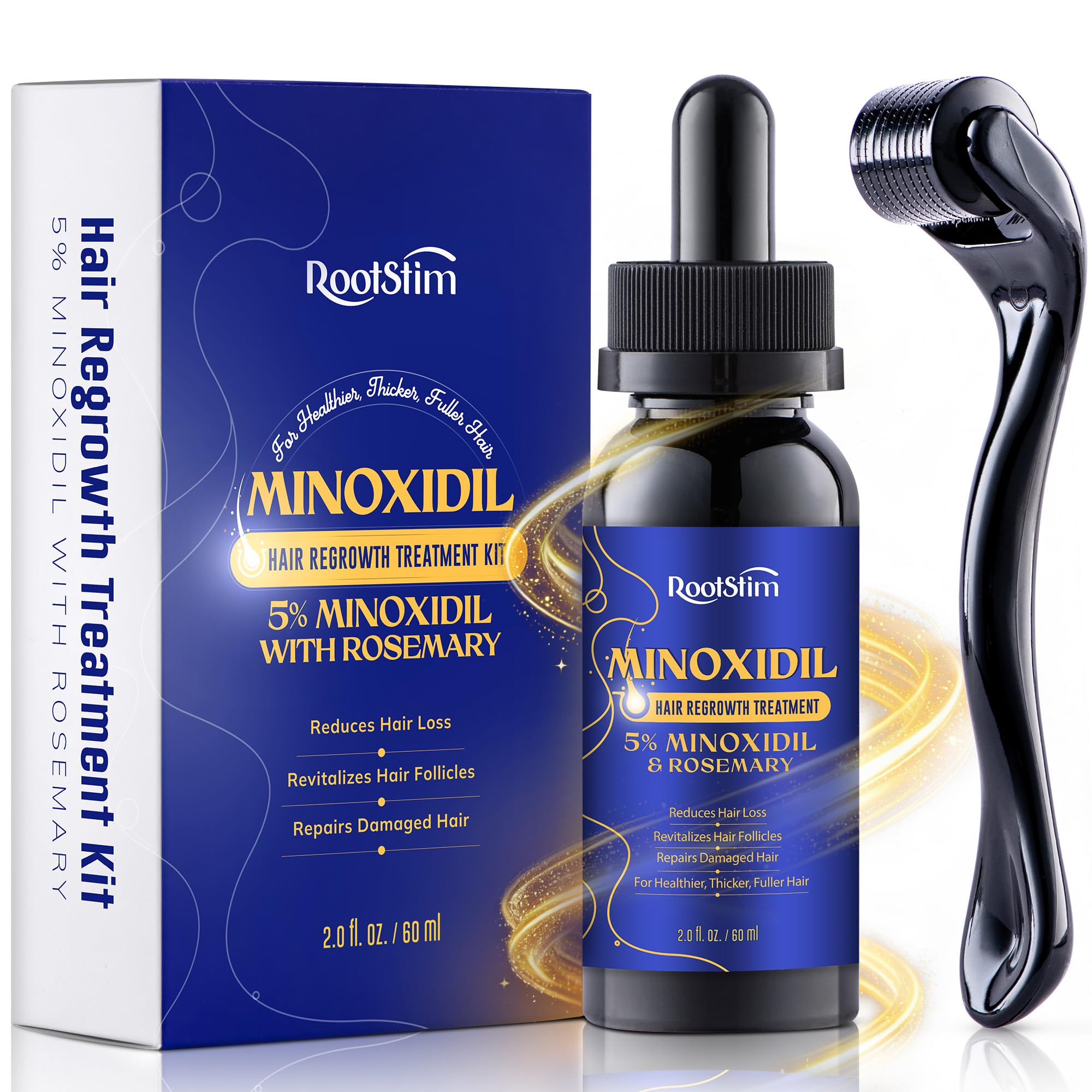5% Minoxidil Hair Growth Serum with Biotin & Rosemary