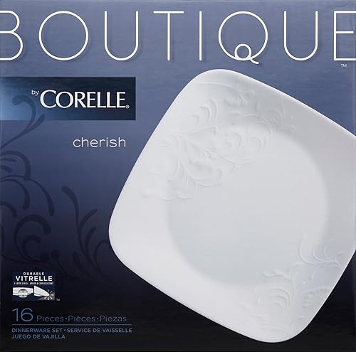 Miniatura 8 de Corelle Juego de 16 hojas cuadradas de Kioto