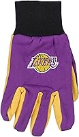Vista 2 de FOCO Unisex-Adult NBA Team Logo Colored Palm Utility Gloves