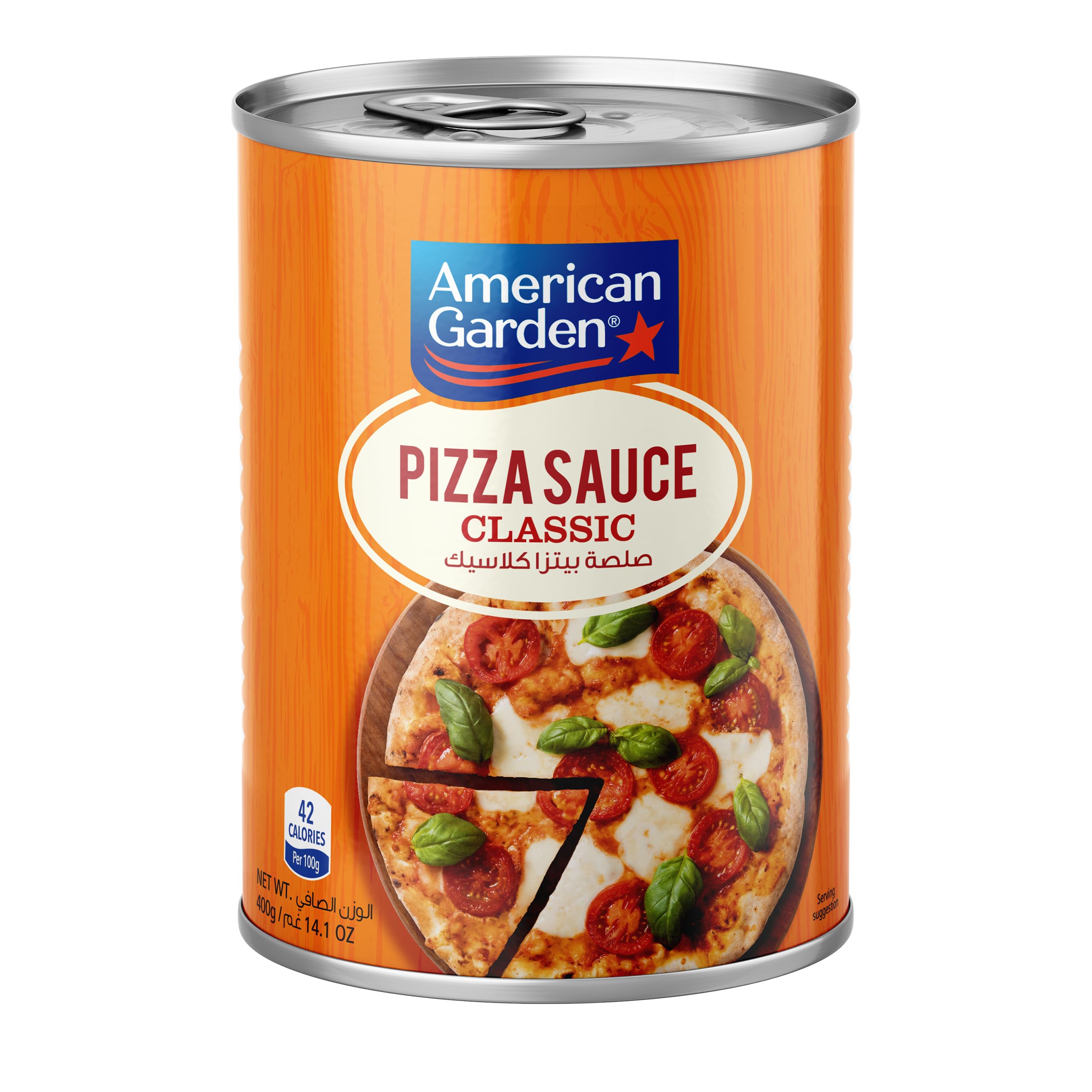American Garden Pizza Sauce Classic Can, Gluten-Free, Dairy-Free, 425g