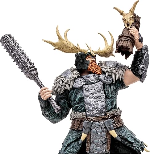 Miniatura 3 de McFarlane Toys - Diablo IV Tornado Druid (Raro) Figura Posada Escala 1:12