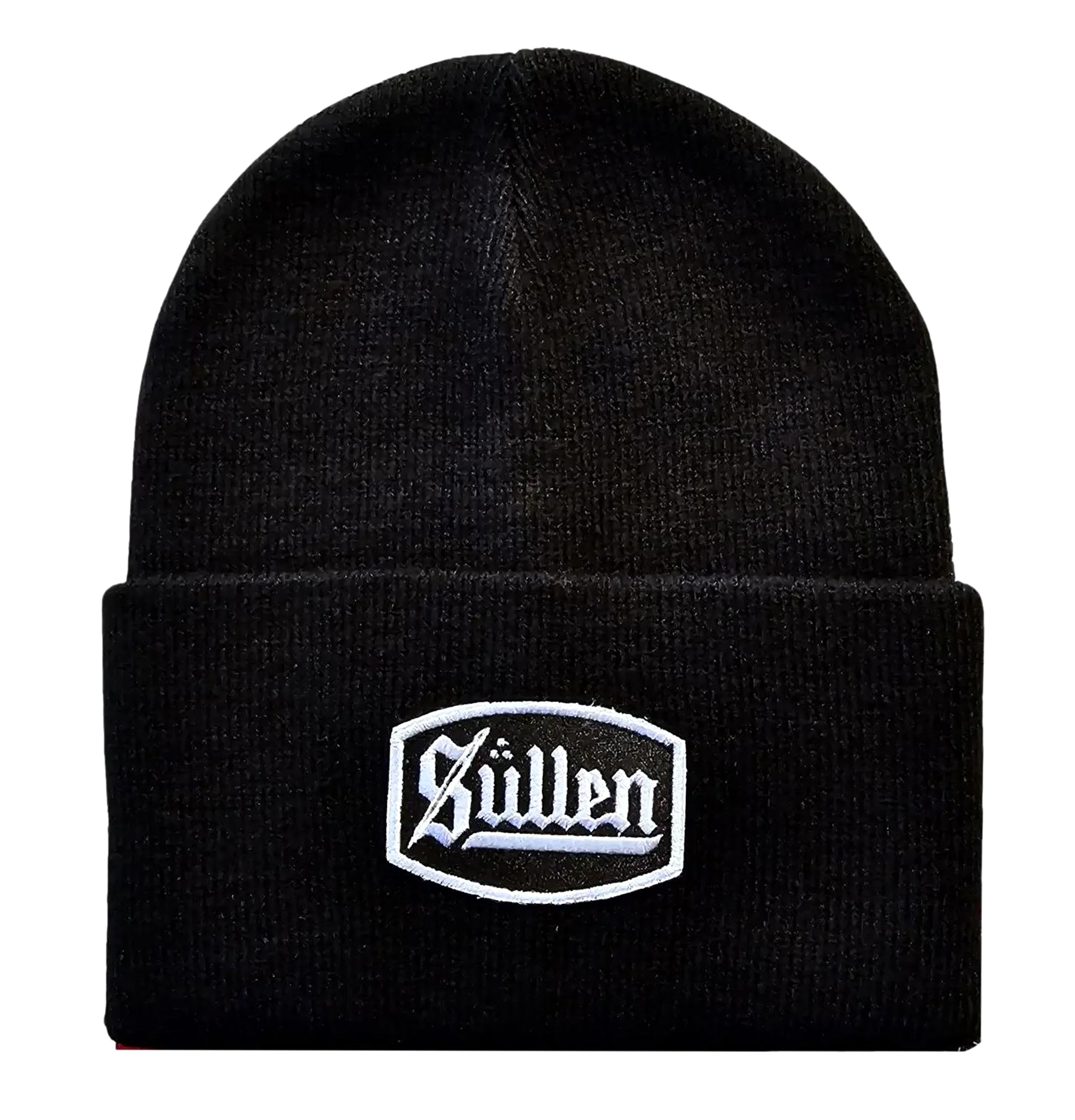 Sullen Art CollectiveLincoln Crest Soft Body Embroidered Patch Unisex Beanie