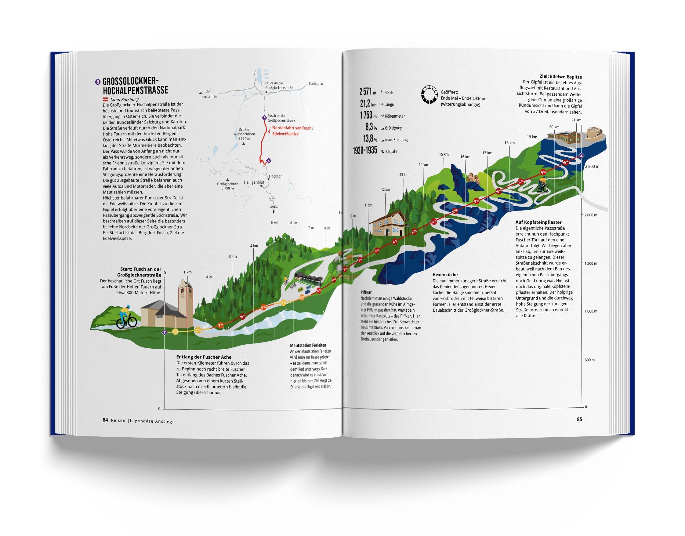 Das Fahrradbuch: Zahlen, Fakten und Geschichten in über 1000 Infografiken, Karten und Illustrationen (Marmota Maps)