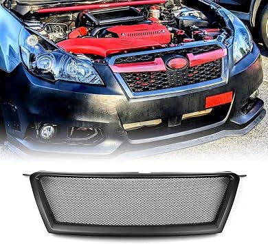 Front Bumper Grille Mesh Grill Cover For Subaru Legacy Sedan Wagon 2014-2018